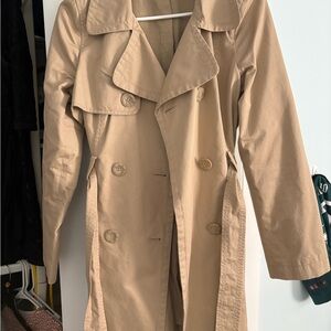 Old Navy Tan Trench Coat
